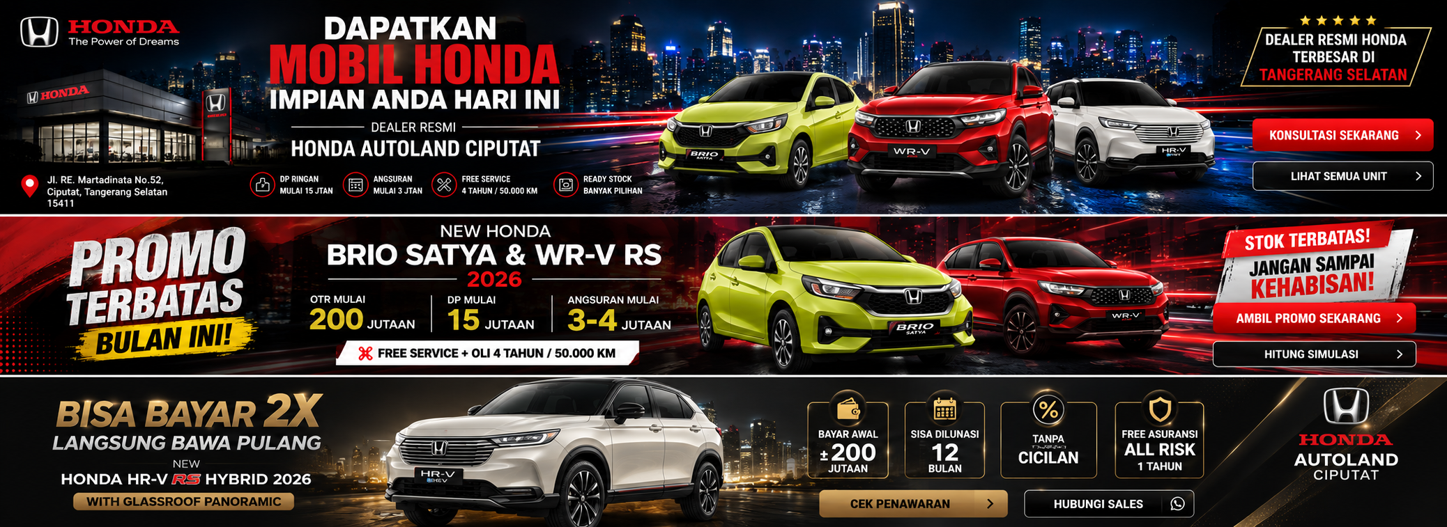 Honda Ciputat Promo